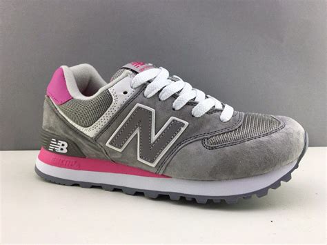 Купить кроссовки New balance 574 Серо-Розовые/ЗАМША женские в СПБ