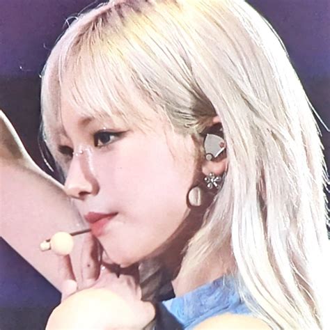 Karina Aespa Icons Lq Pfp Fansite Blonde Hair