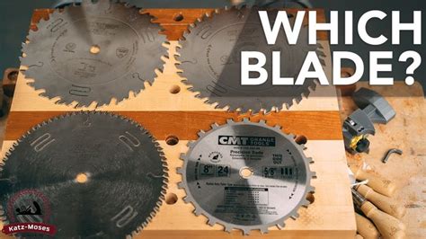 Selecting Table Saw Blades Types Uses And Buying Advice Youtube Table Saw Blades Table