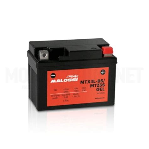 Mtx L Bs Mtz S Gel Malossi Battery