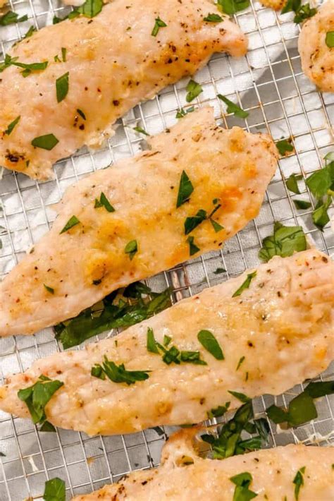 Air Fryer Garlic Parmesan Chicken Tenders Recipe