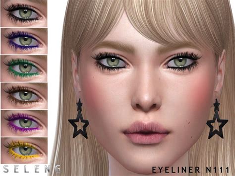 Seleng S Eyeliner N In Sims Cc Makeup Sims Eyeliner