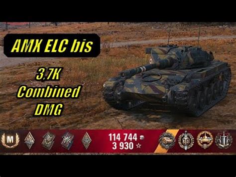 World Of Tanks Amx Elc Bis Karelia K Combined Damage Kills