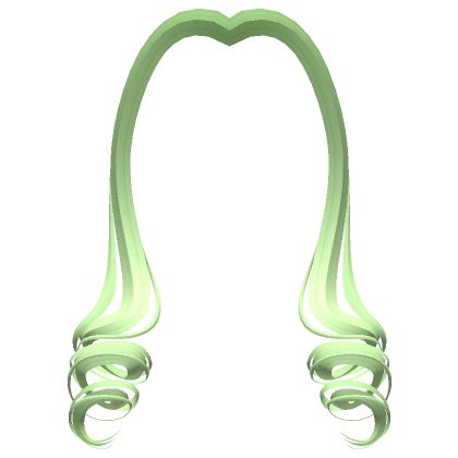 Swirly Bangs In Sage Green Roblox Item Rolimon S