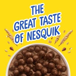 Nesquik Nestlé Nesquik Knusper Frühstück Schoko Cerealien mit Vollkorn