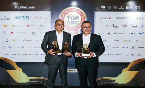 Mantap Bank Bjb Sabet Tiga Apresiasi Di Ajang TOP GRC Award 2023