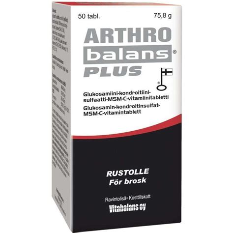 Arthrobalans Plus - Nivelten ja ruston hyvinvointiin, kotimainen!