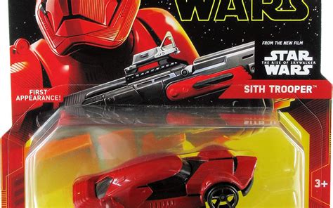 New Rise of Skywalker Sith Trooper Character Car available!