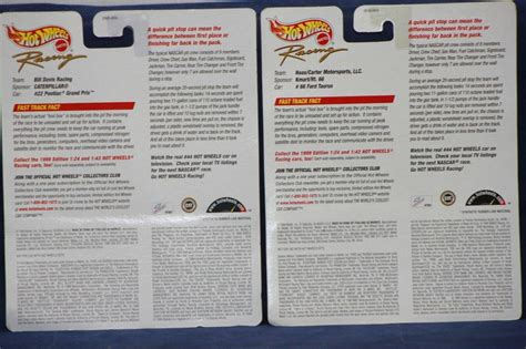 Mattel Nascar Hot Wheels Pit Crew Collector Edition Bigk Caterpillar