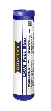 Смазка RAVENOL LKW Fett Blau 0,4 кг (-30,+140, max +220) - Окей Авто ...