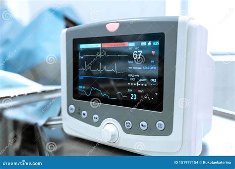 Monitoring of ECG, Blood Pressure, Saturation of the Patient during ...