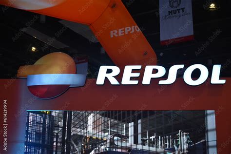 Repsol Booth Signage At Inside Racing Bike Festival In Pasay