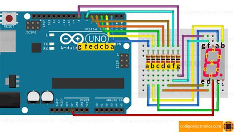 Tectónico Puno Pirata display siete segmentos arduino fusión Señuelo error