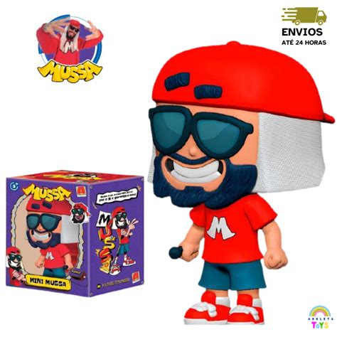Boneco Do Mussoumano - Boneco Do Mussa 15 cm Em Vinil Mussoumano Original e Articulado ...