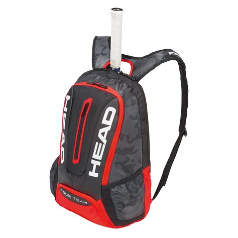 Head Tour Team Backpack Black Red Tennisnuts