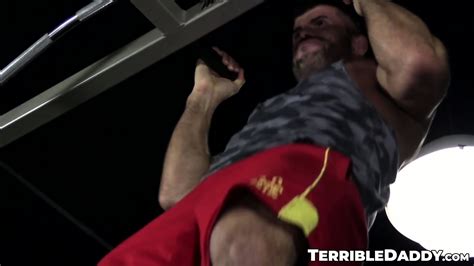 Hot Daddy Trenton Ducati Bottoms For Muscled Adam Killian