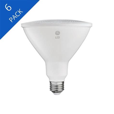 Ge Ultra Bright 120 Watt Eq Led Par38 Warm White Dimmable Flood Light Light Bulb 6 Pack In The