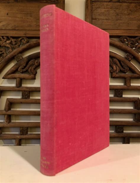 Nothing By Green Henry Henry Vincent Yorke Near Fine Hardcover With