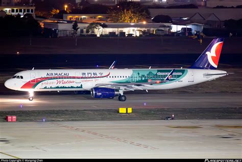 B MBM Air Macau Airbus A321 231 WL Photo By Wanping Chen ID 1566765