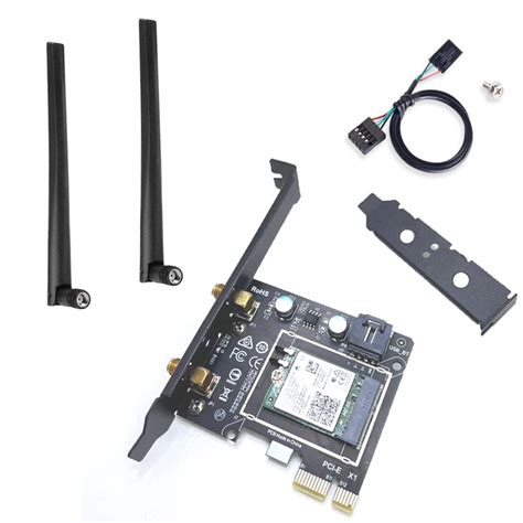 全新現貨 Intel Ax210 Wifi6 6e 6g無線網路卡 M2 藍牙53 Ax200 筆記型電腦 Pcie 蝦皮購物