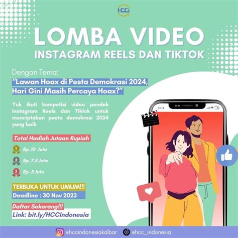 Kompetisi Video Anti Hoax Pemilu Dorong Kreativitas Masyarakat