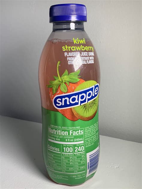 Snapple Kiwi Strawberry Hotbox