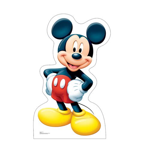 Advanced Graphics Mickey Mouse Life Size Cardboard Cutout Standup ...