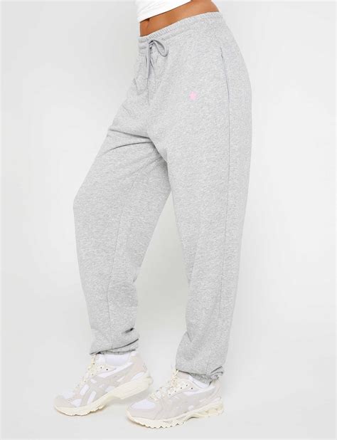 Alish Pant Grey Grey Marle Tiger Mist