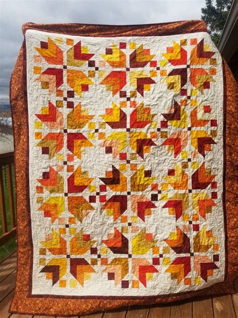 2019 The Pattern Is Harvest An Autumn Quilt Fall Quilt Patterns Quilts Fall Quilts