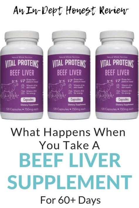 Vital Proteins Beef Liver Review And Benefits Capsules