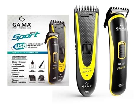 Set Gama Sport Cortadora Pelo Gc542 + Afeitadora Gama Gt527 - GA.MA ...