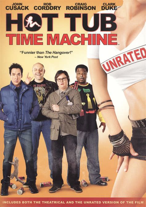 Best Buy Hot Tub Time Machine Unrated DVD 2010
