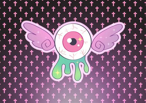 Flying Eyeball By Selenatopham On Deviantart