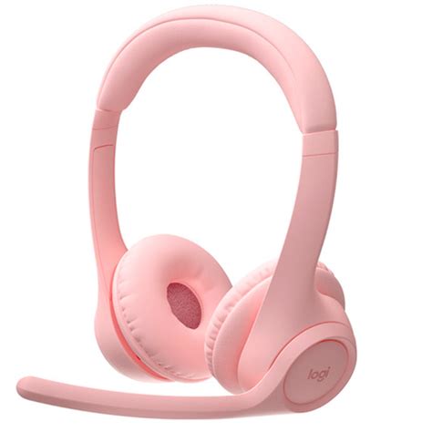 Headset Logitech Sem Fio Bluetooth Zone 300 Rosa