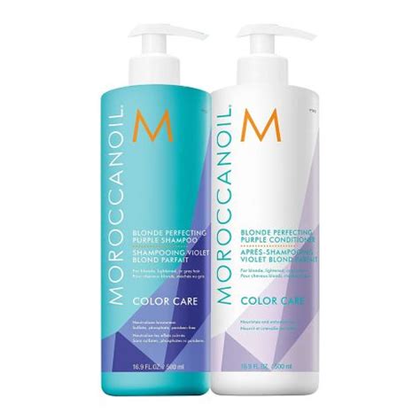Moroccanoil Blonde Perfecting Shampoo Conditioner Ml Online Kaufen