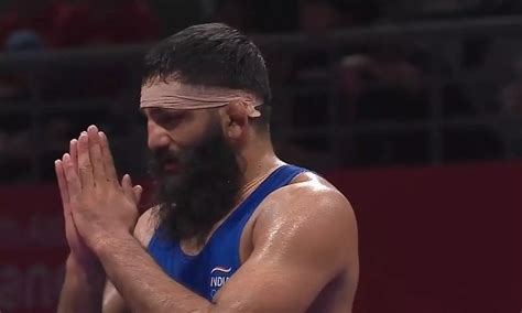 wrestling olympic qualifiers sunil kumar remains  quota race
