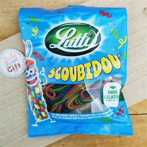 Lutti Sachet De Scoubidou Aux Fruits 100g