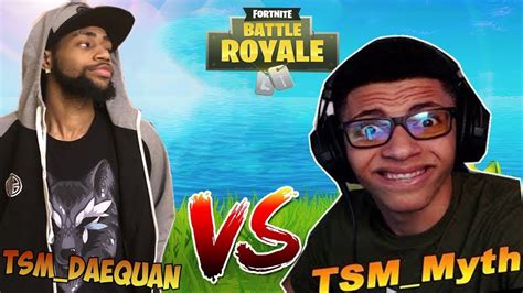 Tsm Myth Vs Tsm Daequan Ninja Reacts To Tfue Getting Banned Youtube