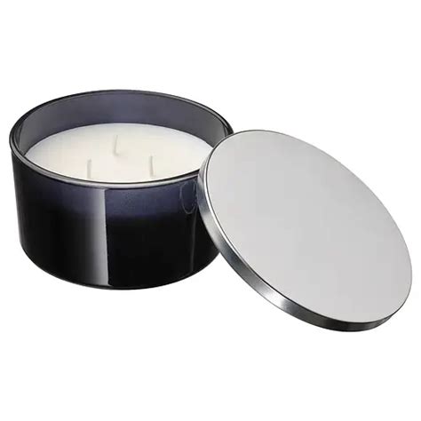 Купить IKEA Баночка для ароматических свечей с крышкой / 3 фитиля ...