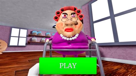 Escape Evil Grandma New Obby Full Gameplay All Jumpscares Roblox