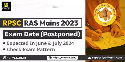 Rpsc Ras Main Exam Postponed Check Exam Updates