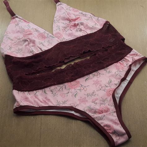 Conjunto Flor Lingerie Br Atacado Para Revenda