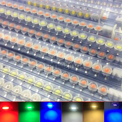 Pcs W Watts Mil High Power Smd Led Chip Light Beads Warm White