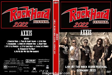 AXXIS Live At The Rock Hard Festival Germany 2022 DVD