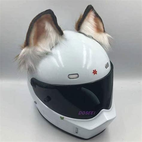 Украшения для мотоциклетных шлемов, лисьи ушки, кошачьи ушки - купить с ...