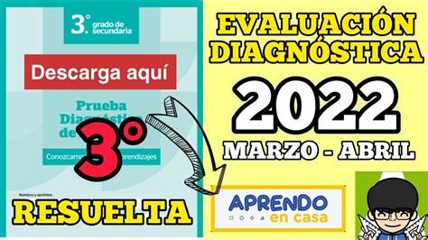 Evaluacion Diagnostica Escritura Er Grado Secundaria Marzo