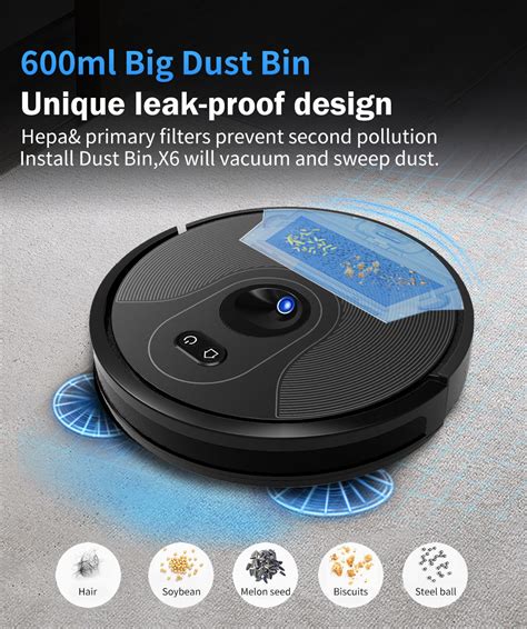 One Glide® ABIR™ X6 Robot Vacuum Cleaner