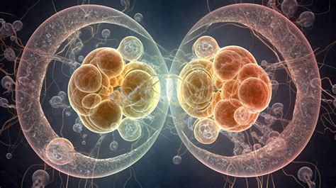 The Cells Of The Human Organisms Are Shown With Two Cellular Structures