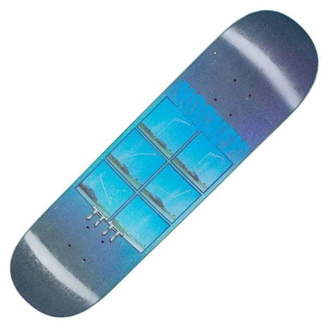 Hockey Skateboards Andrew Allen Lightpole Blue Skateboard Deck