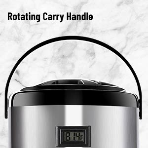 Amazon WantJoin Insulated Beverage Dispenser Hot Water Urn For Catering Tea Dispenser